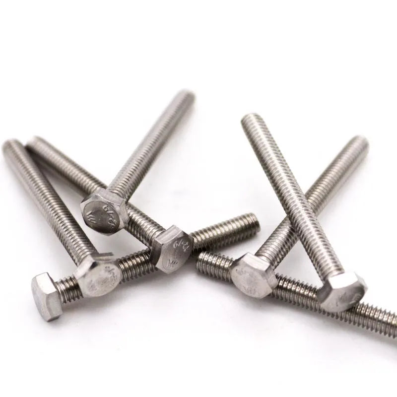 M5 M6 M8 M10 M12 M14 M16 A2-70 304 Stainless Steel DIN933 External