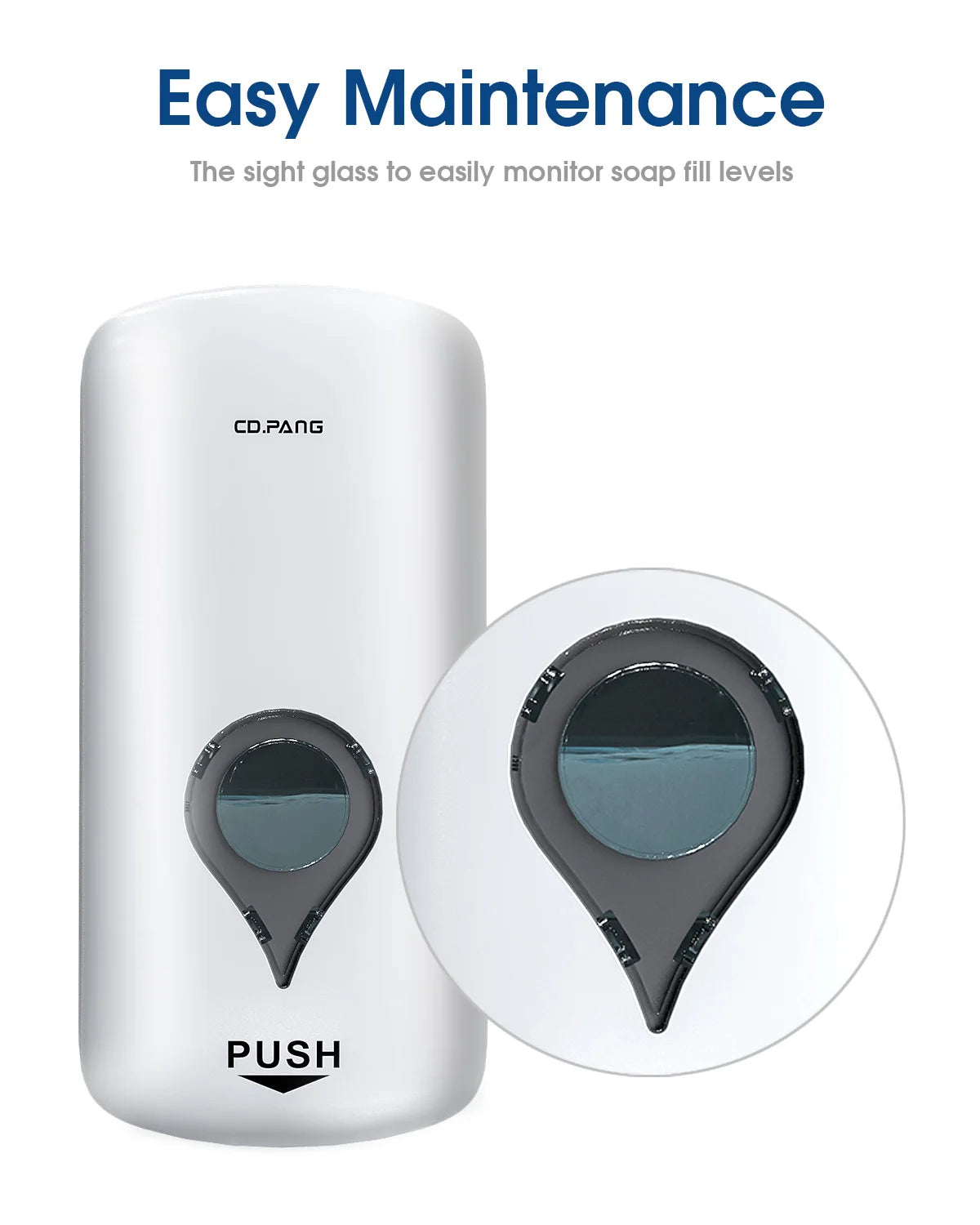 Foam Soap Dispenser Wall Mount Hand Washing Sanitizer Dispensing Foam