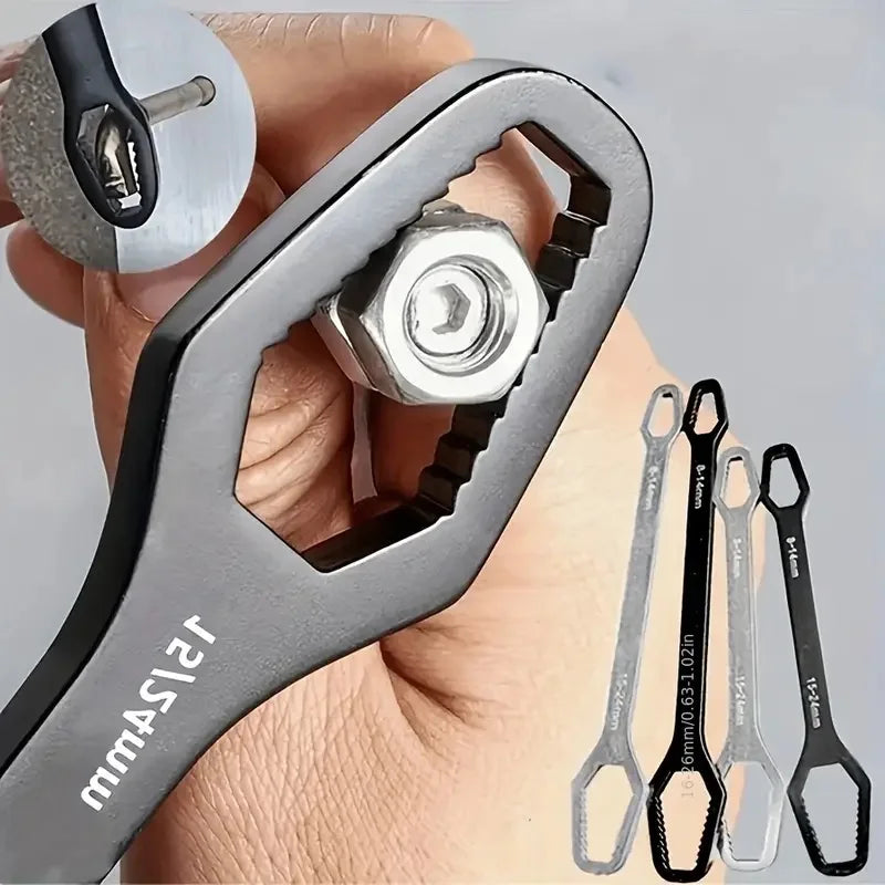 Car Universal Torx Wrench 8-22mm Adjustable Self-tightening Wrench