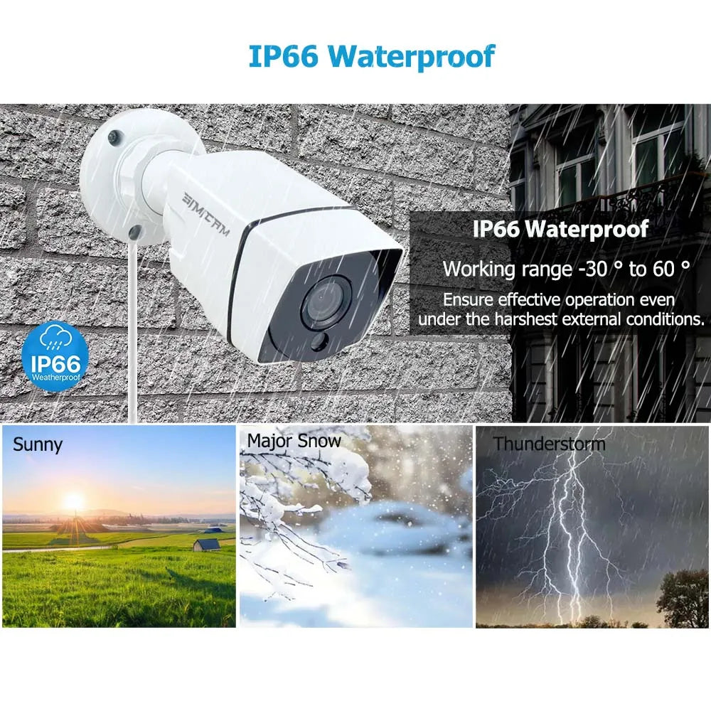 HD 720p/1080p AHD Analog Security Camera Night Vision DVR CCD