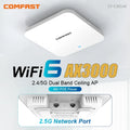 AX3000 In-Wall WiFi 6 Access Point – 3000Mbps Dual Band 48V PoE
