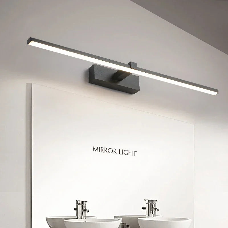 Modern LED Wall Light Bathroom Hardwares Wall Lamp Three Colors