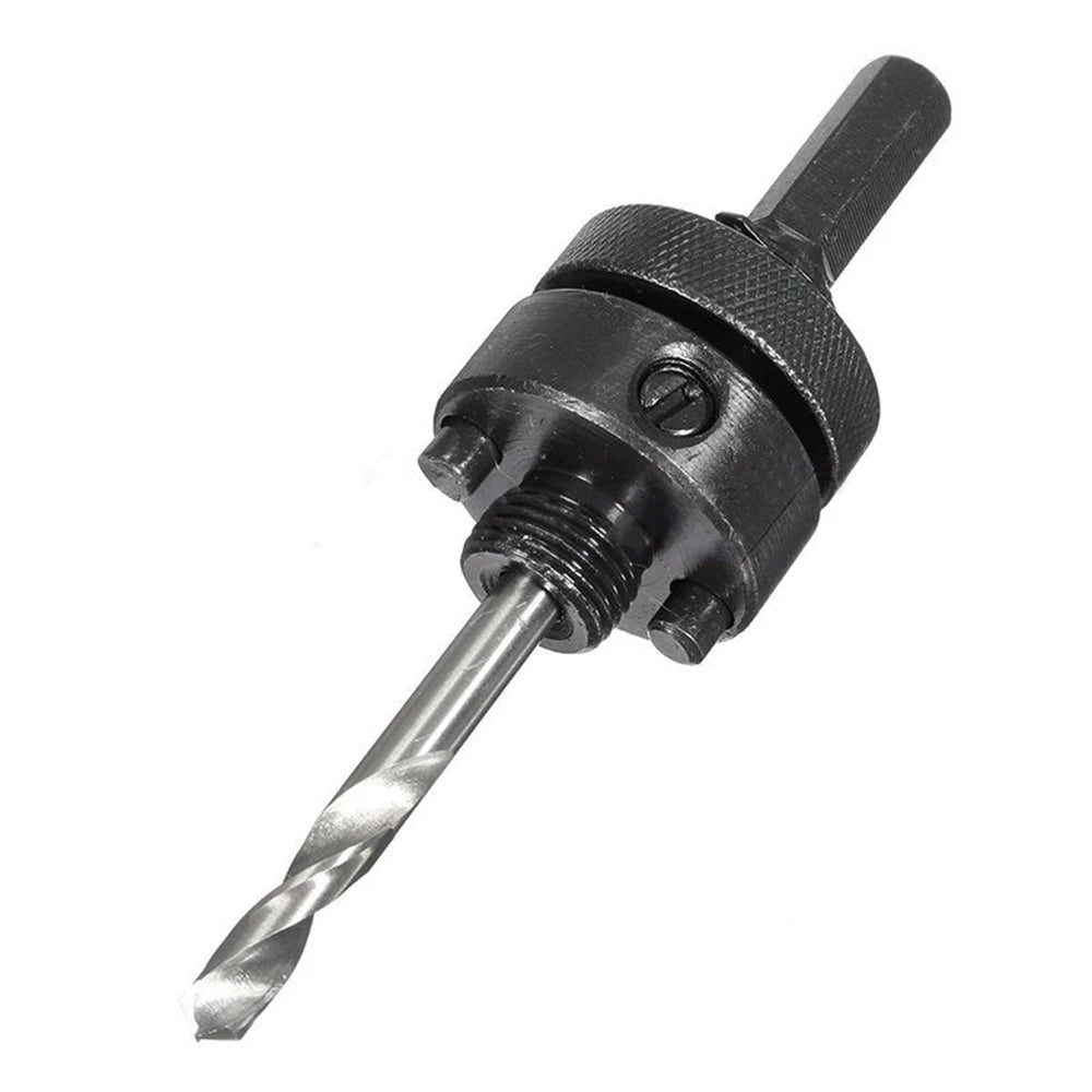 Krachtige Hex Shank Steel Hole Saw Arbor with Drill Bit for 32-210mm