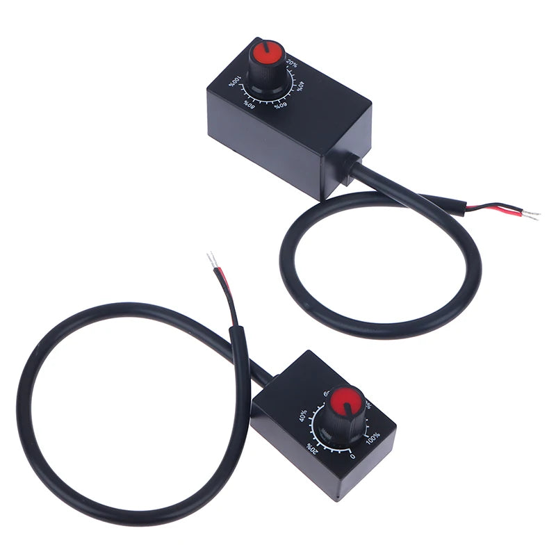 0-10V DC Knob Dimmer Potentiometer for LED Grow Lights & Drivers