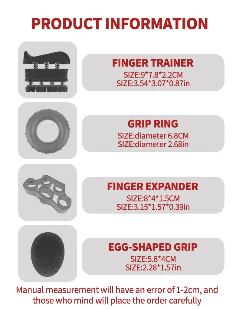 Adjustable Finger And Forearm Strengthening Kit