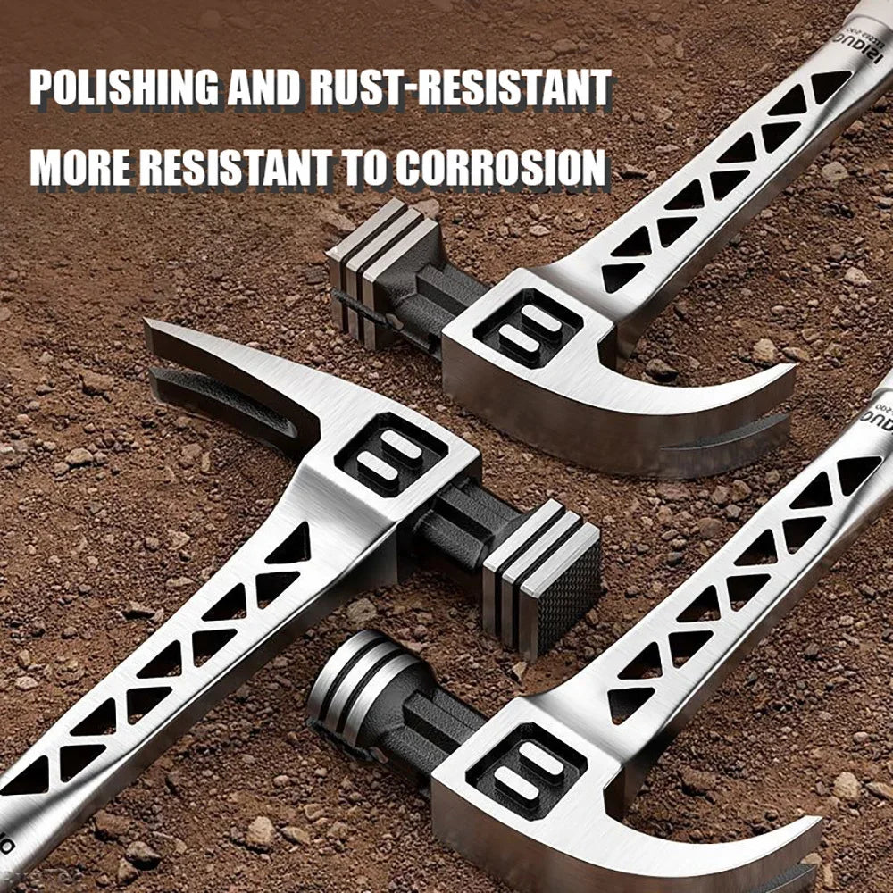 One-Piece Claw Hammer with Shock-Absorbing Handle – BuildKit AU