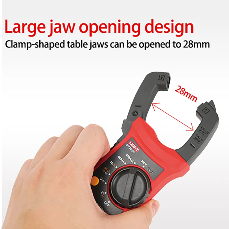 UNI T AC Current Clamp Meter UT204+ UT202A+ 600A Professional Digital