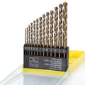 13pcs M35 Cobalt Round Straight Handle Metric Drill bit Set