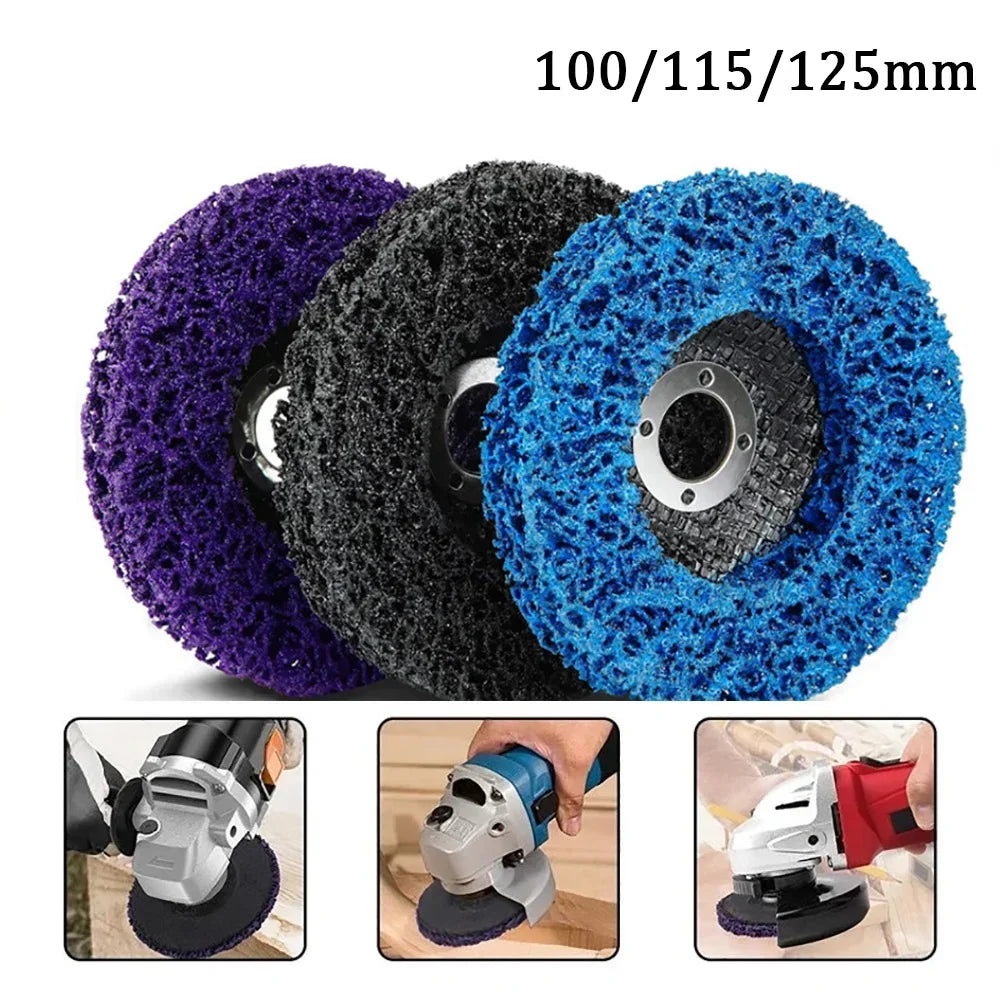 Poly Strip Disc & Grinding Wheel 100/115/125mm – Paint & Rust Removal