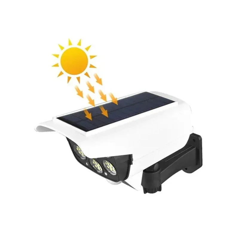 77LED Solar Light Simulation Security Dummy Camera Motion Sensor