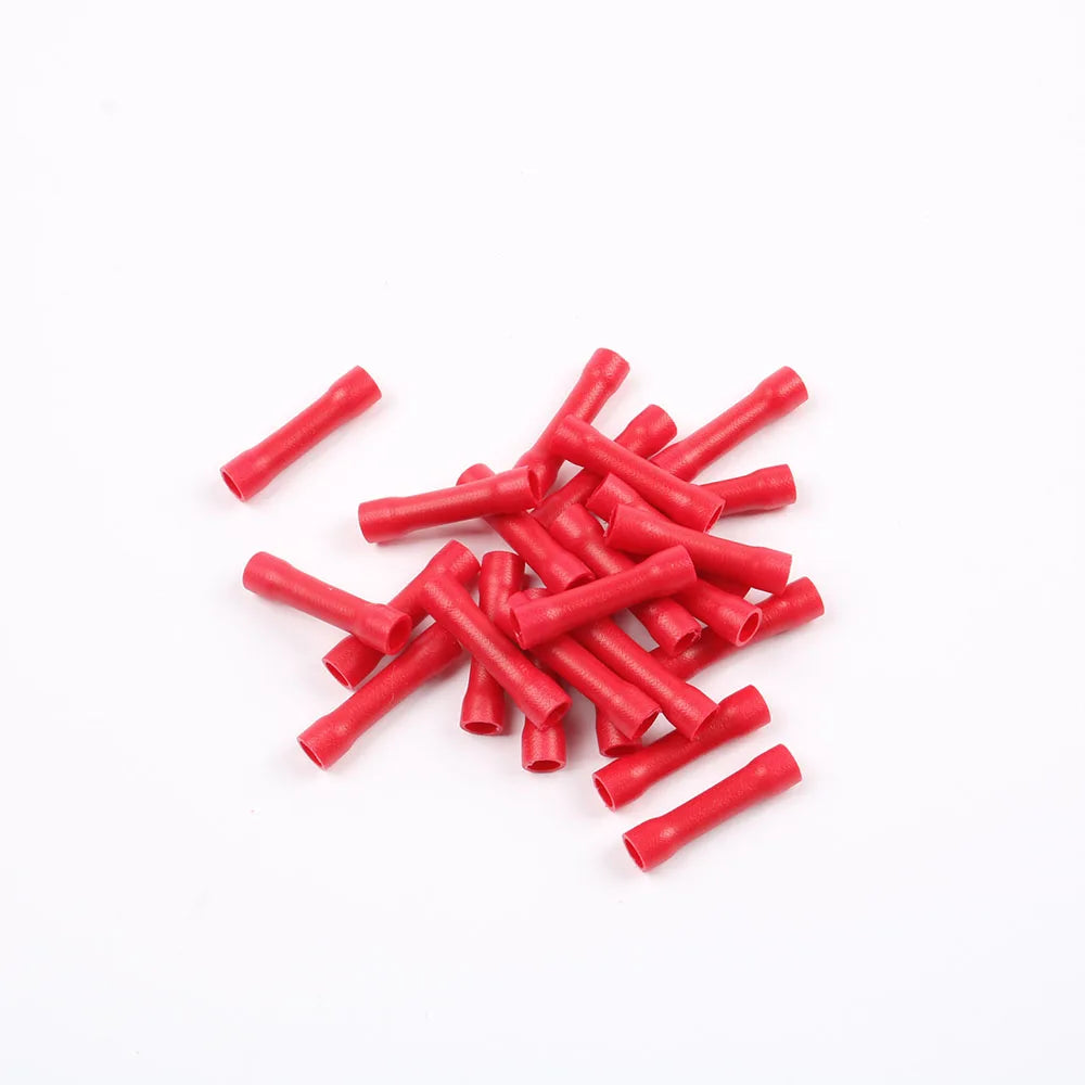 BV1/BV2/BV5 Insulated Butt Wire Connectors Crimp Terminals