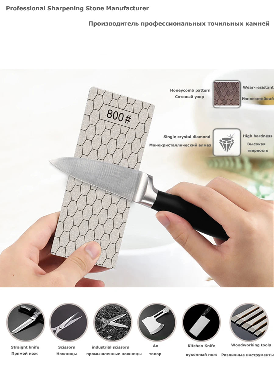 Sy Tools New 80-3000# Professional Diamond Knife Sharpener Sharpening