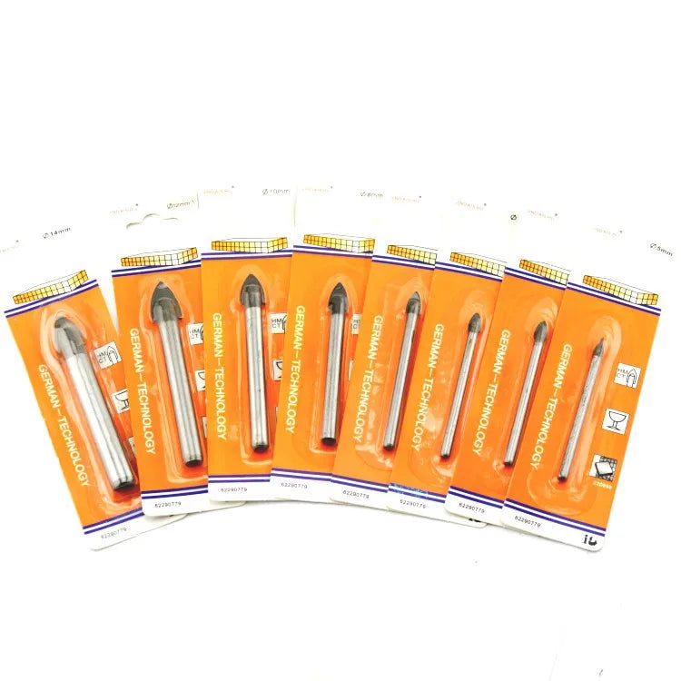 High Quality Triangle Carbide Ceramics Drill glazed tile drill bit 3