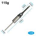 British System Woodworking Square Hole Drill DIY Woodworking Square