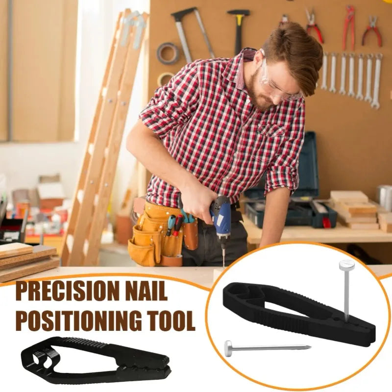 Portable Nail Fixer Tool Woodworking Nail Fixer Plastic Sliding Joint