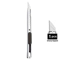 1/5/10Pcs Utility Knife Stainless Steel Paper Cut Box Cutter Tools