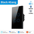 Tuya US WiFi+Bluetooth Smart Wall Switch RF433 1/2/3/4 Gang Smart
