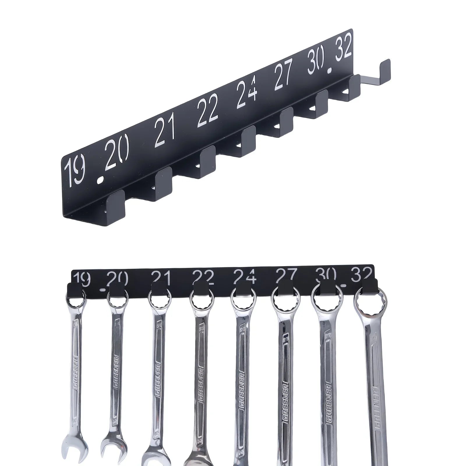 Metal Heavy-Duty Magnetic Tool Organizer Rack