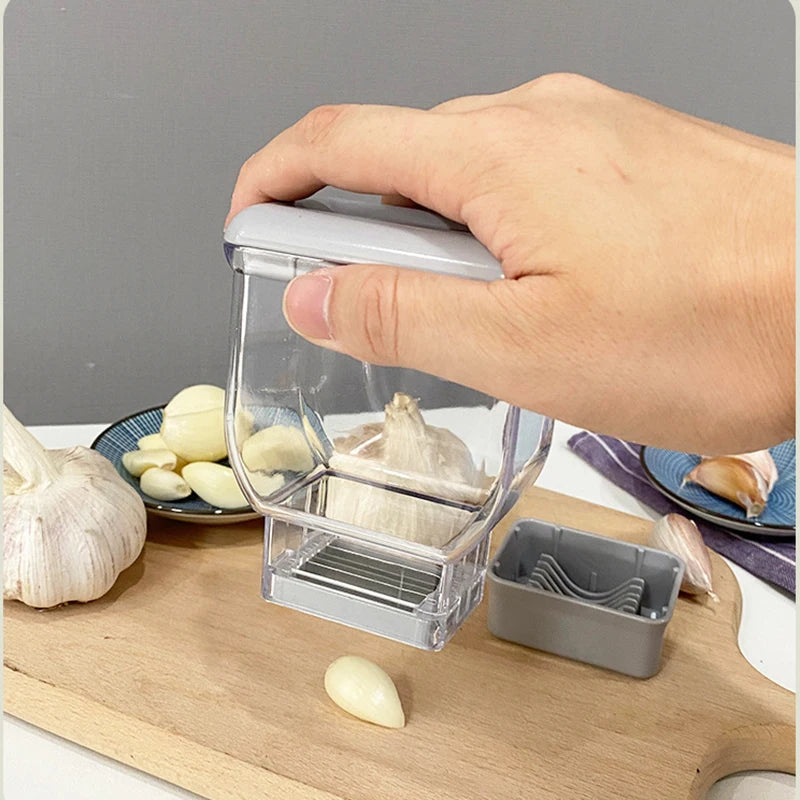 Manual Pressing Garlic Grinding Grater Cutter Cooking Tool Garlic