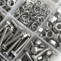 240pcs Stainless Steel Hex Bolt & Nut Set - Durable