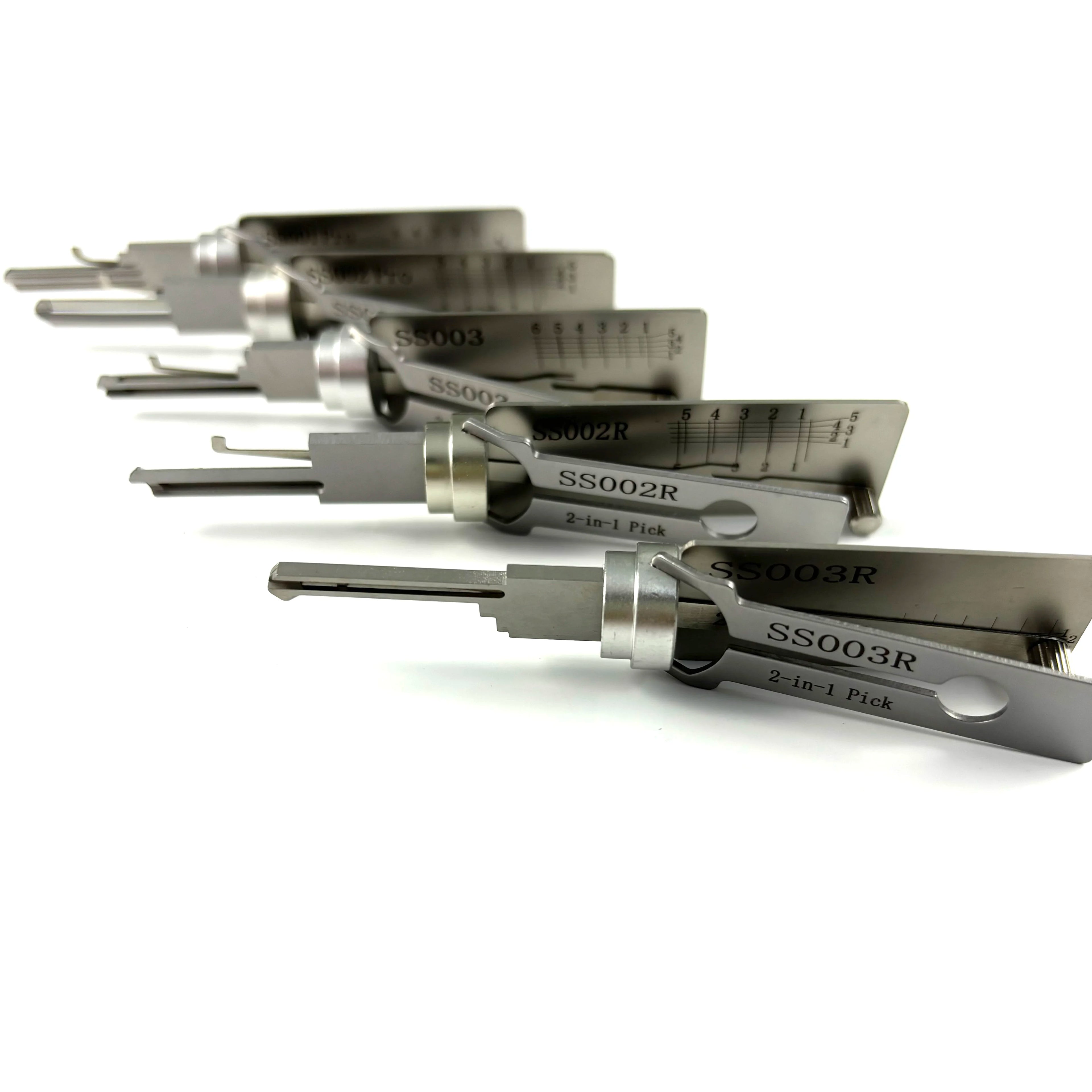 Pro Locksmith Tools for Door Locks,SS001 SS002 SS002R SS003 SS003R 2