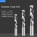 Solid Tungsten Carbide CNC Drill Bit — 1mm to 6mm Indiv - View 1