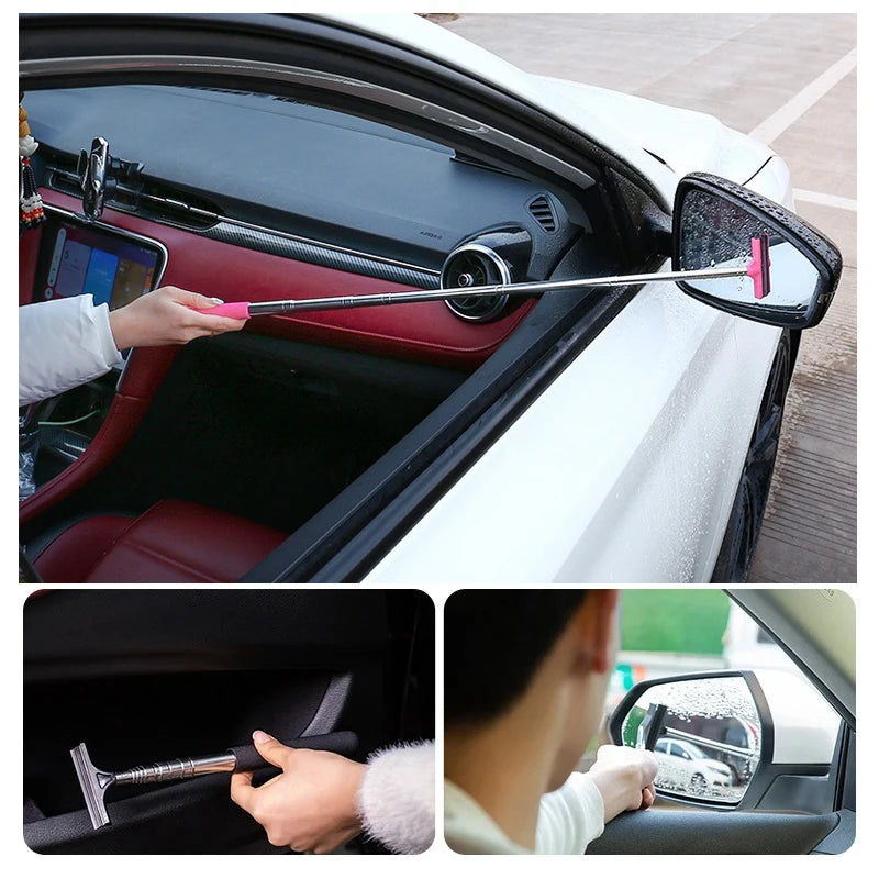 Non-Scratch Soft Silicone Handy Squeegee Car Wrap Tools Water Window