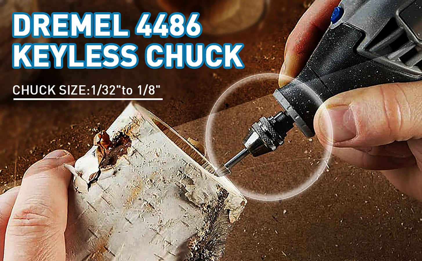 2-Sets English Dremel Chuck