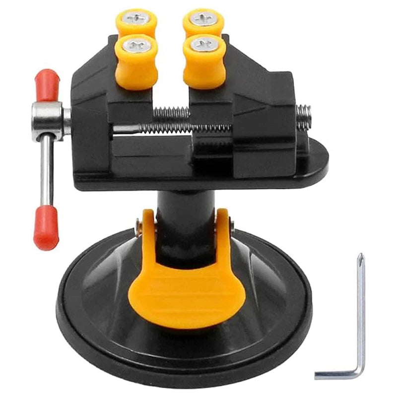 Jewelry Vice Vise Stand Rotatable Drill Press Universal Mini Table
