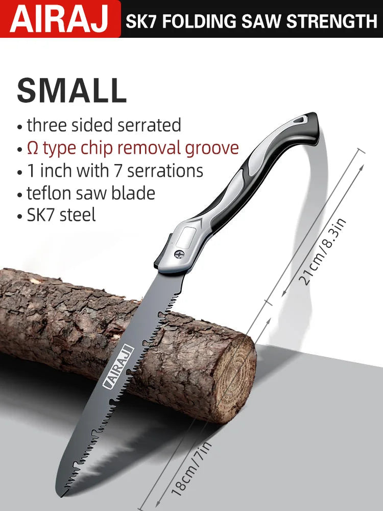 Folding Saw Woodworking Folding hacksaw Multifunction Cutting Wood