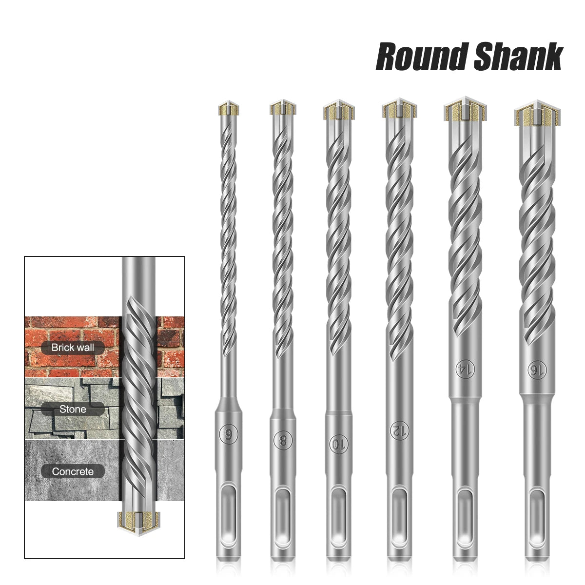 Drill Bits Tungsten Carbide Twist Bit Hole Opener For Concrete