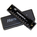 Harmonica Key of C 10 Hole Diatonic Harmonica C with Case for