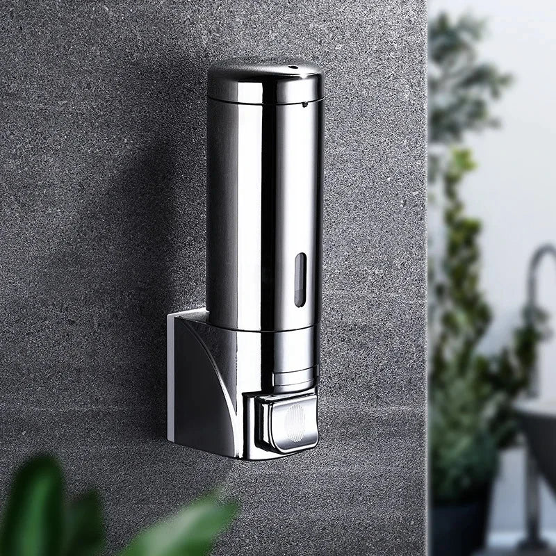Stainless Steel Soap Dispenser Wall Mounted Kitchen Accessories