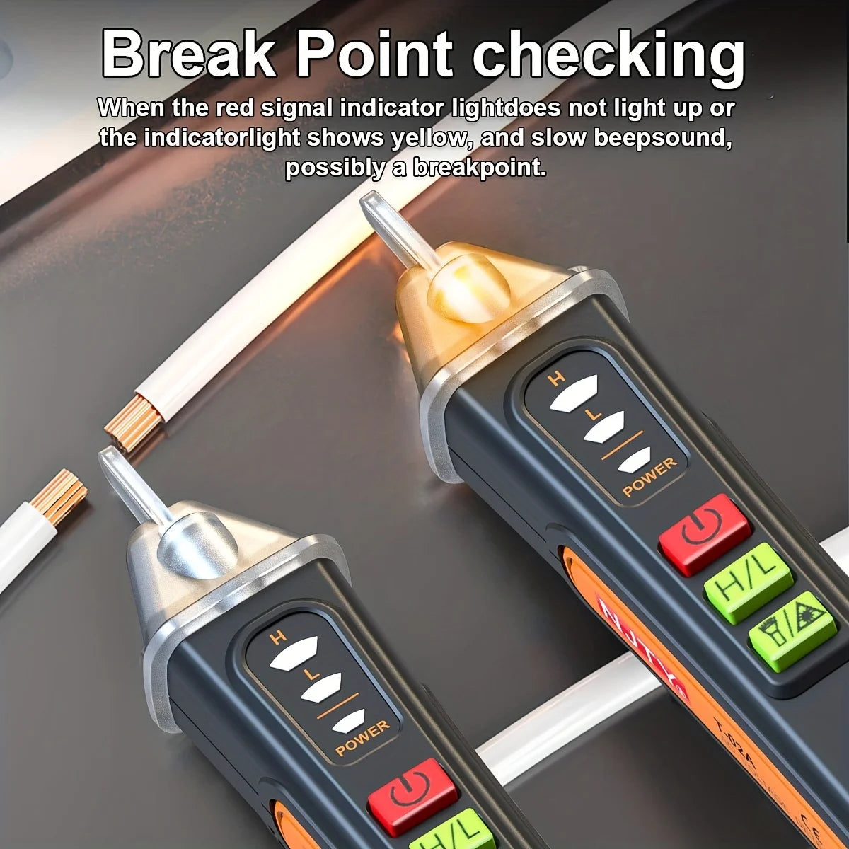 NJTY T02A Voltage Detector Electrical Pen AC Voltage Tester Smart