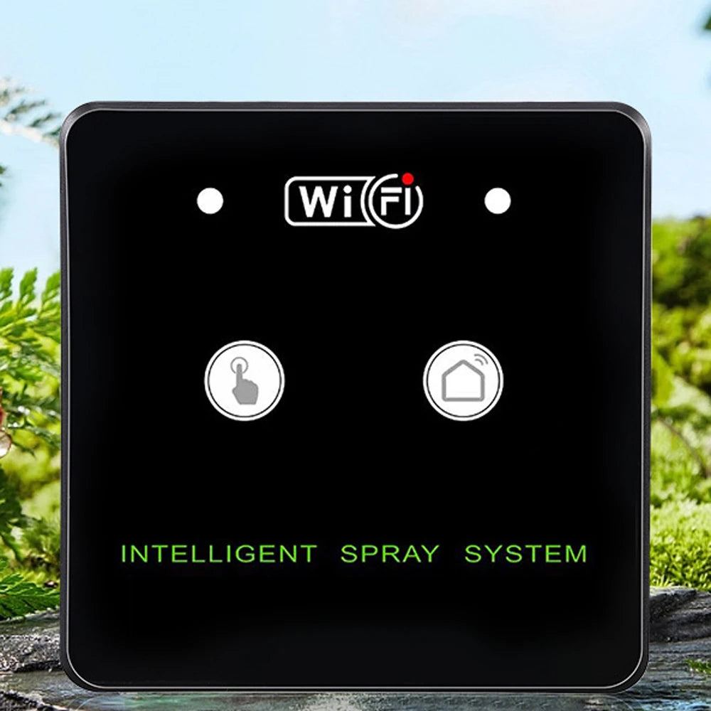 WiFi Smart Terrarium Misting System – 360° Timed Reptile Fogger