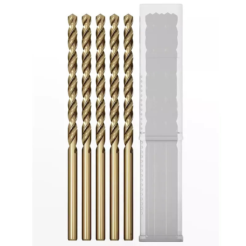 300mm Extra Long M35 Cobalt Twist Drill Bit 2.5mm-10mm for Metal Wood
