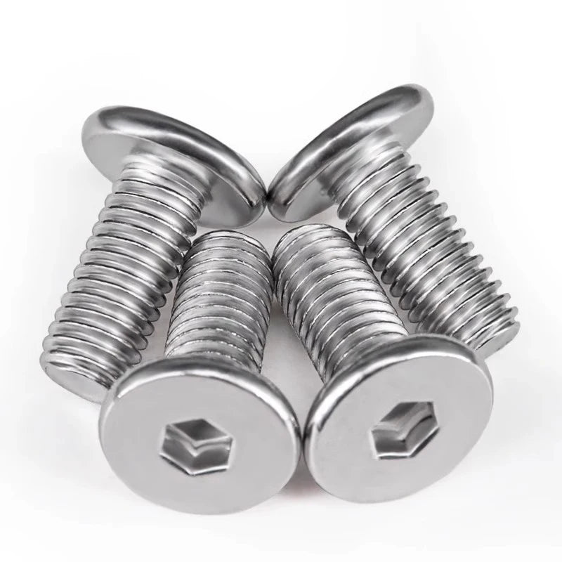 CM SS M3 M4 M5 M6 Low Profile Stainless Steel Hex Hexagon Socket