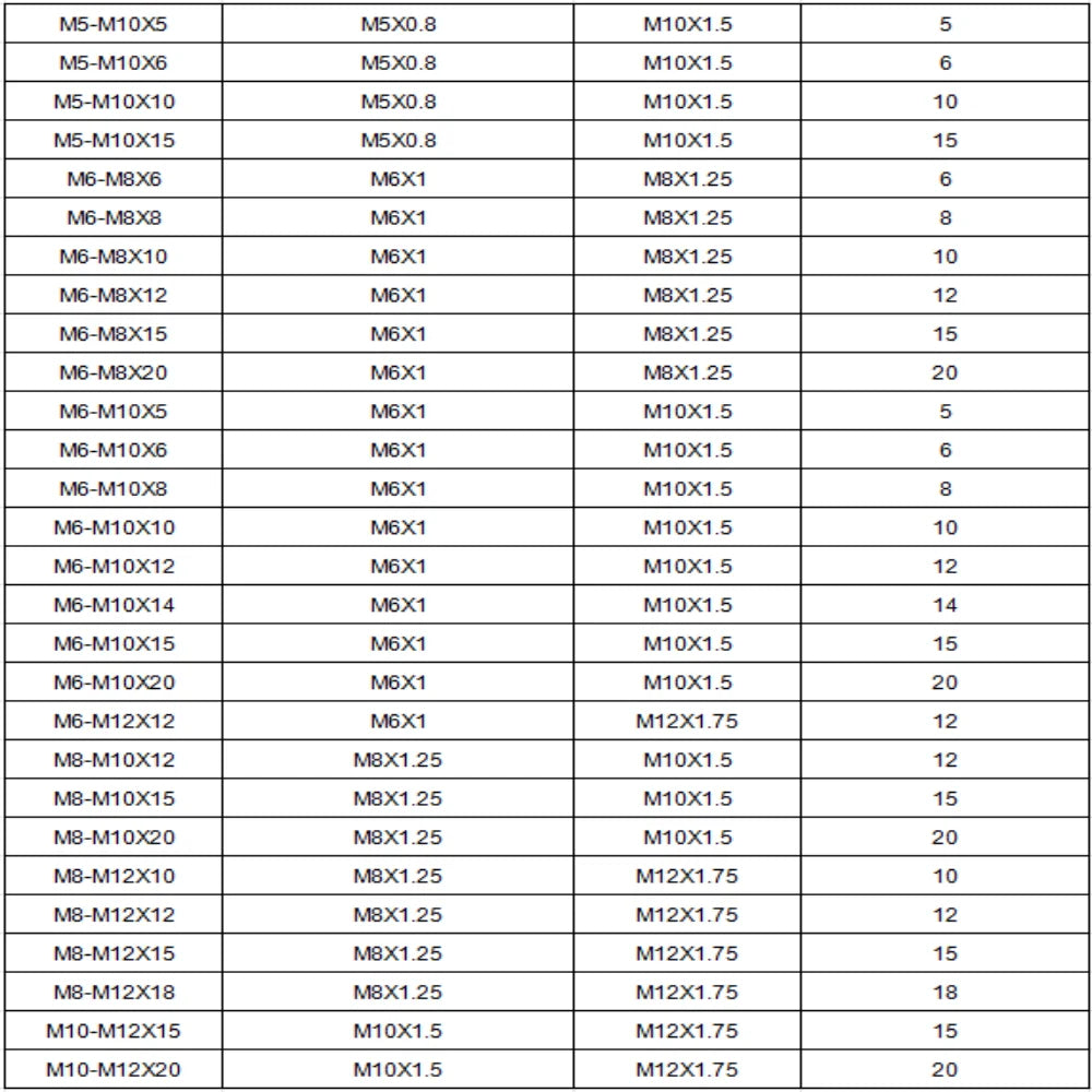 304 Stainless Steel Slotted Inside Outside Thread Adapter Screw