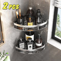 Bathroom No-Nail Shelf Shower Corner Shelf Aluminum Shampoo Shelf S...