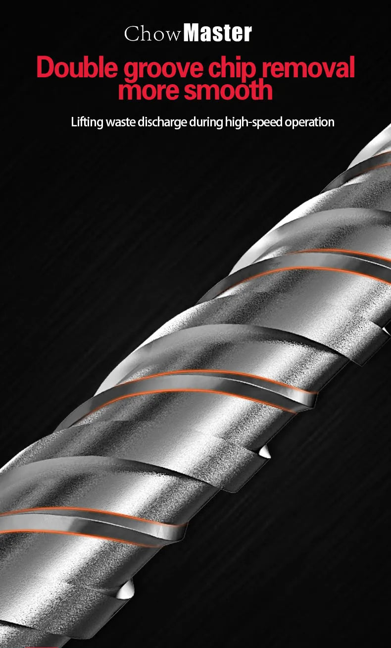 Cross Tips 4 Cutters Concrete SDS Plus Drill Bit 110mm 150 200