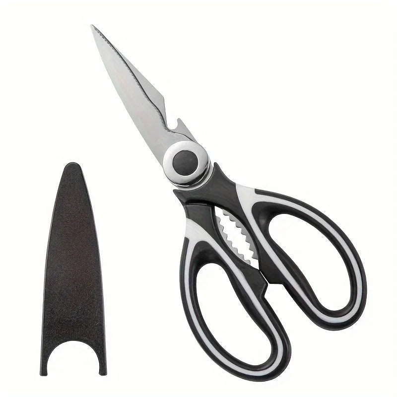 Multifunctional kitchen scissors Household fish cutting meat scissors