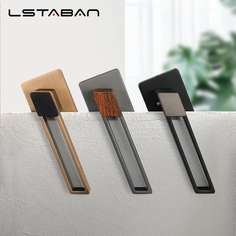 Interior Zinc Alloy Silent Anti-theft Door Lock Security Mute Door