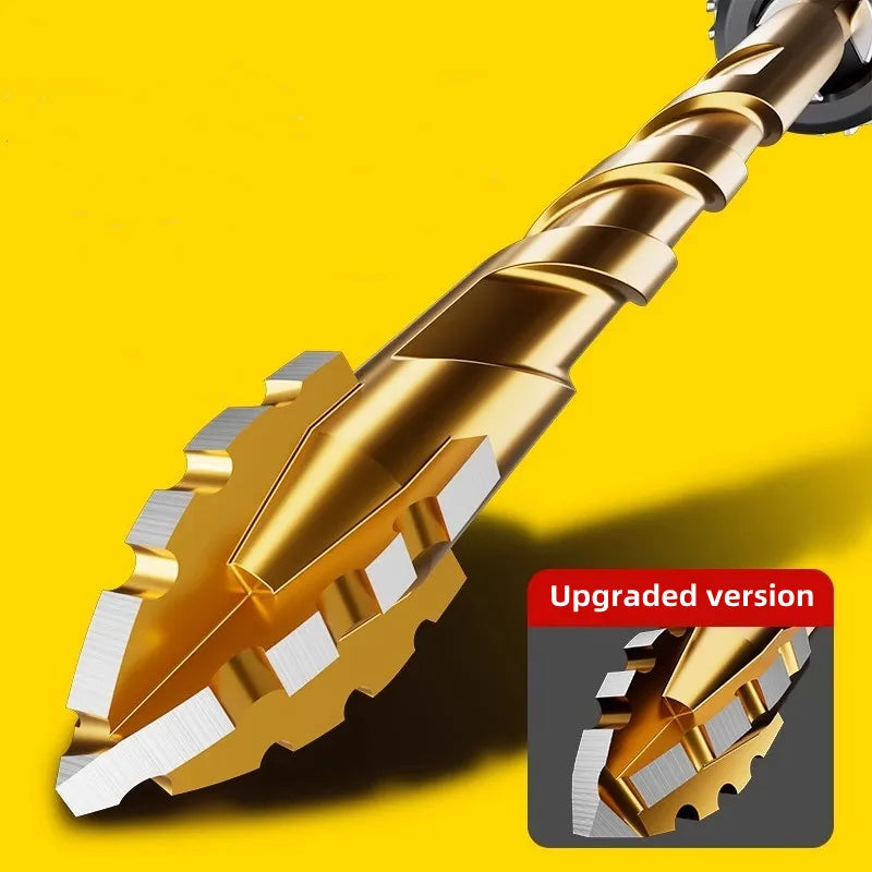 Four-Edge Sawtooth Tile & Concrete Drill Bit — Ultra-High Hardness ...