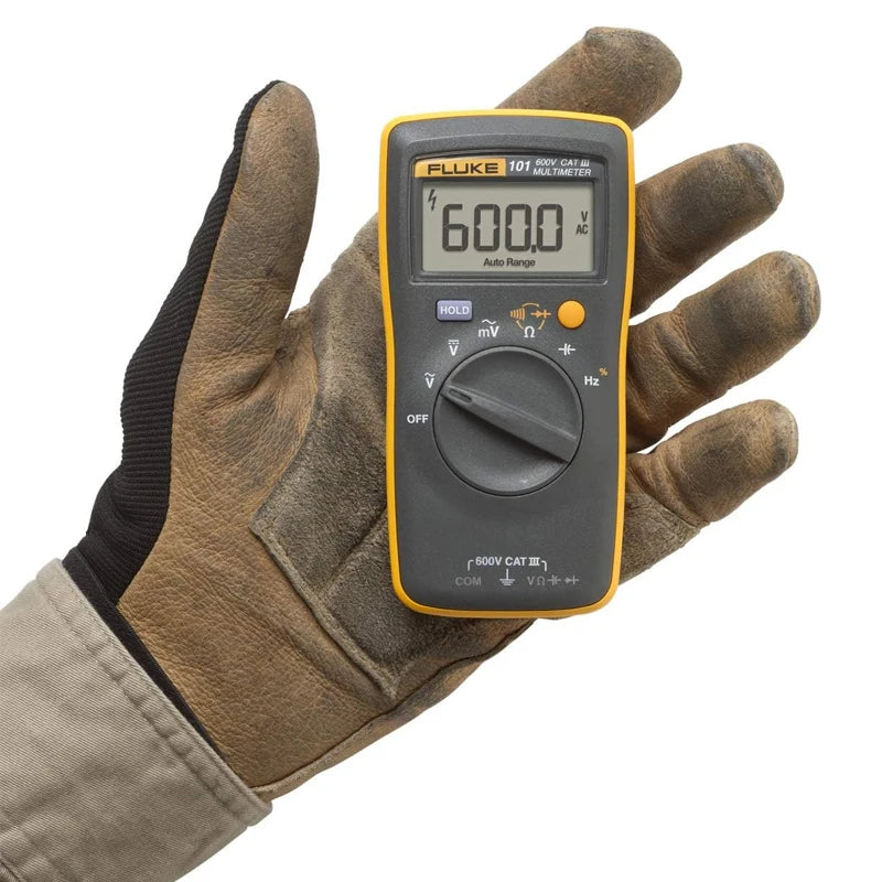 Genuine Fluke 101/101+/101 Kit Digital Multimeter Auto Range CAT III