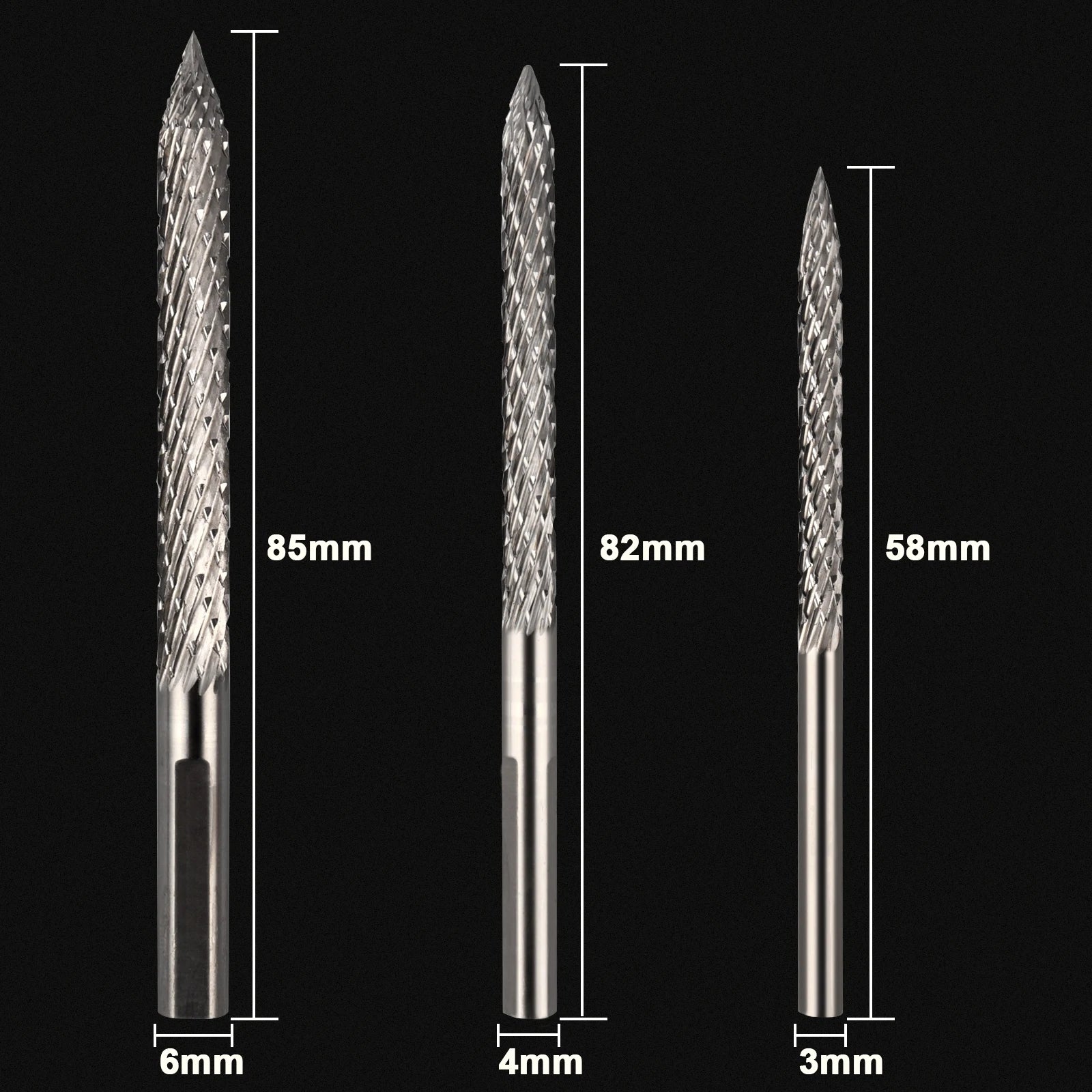Carbide Carbon Steel Tire Repair Drill Bit Rotary Burrs Drill Bit