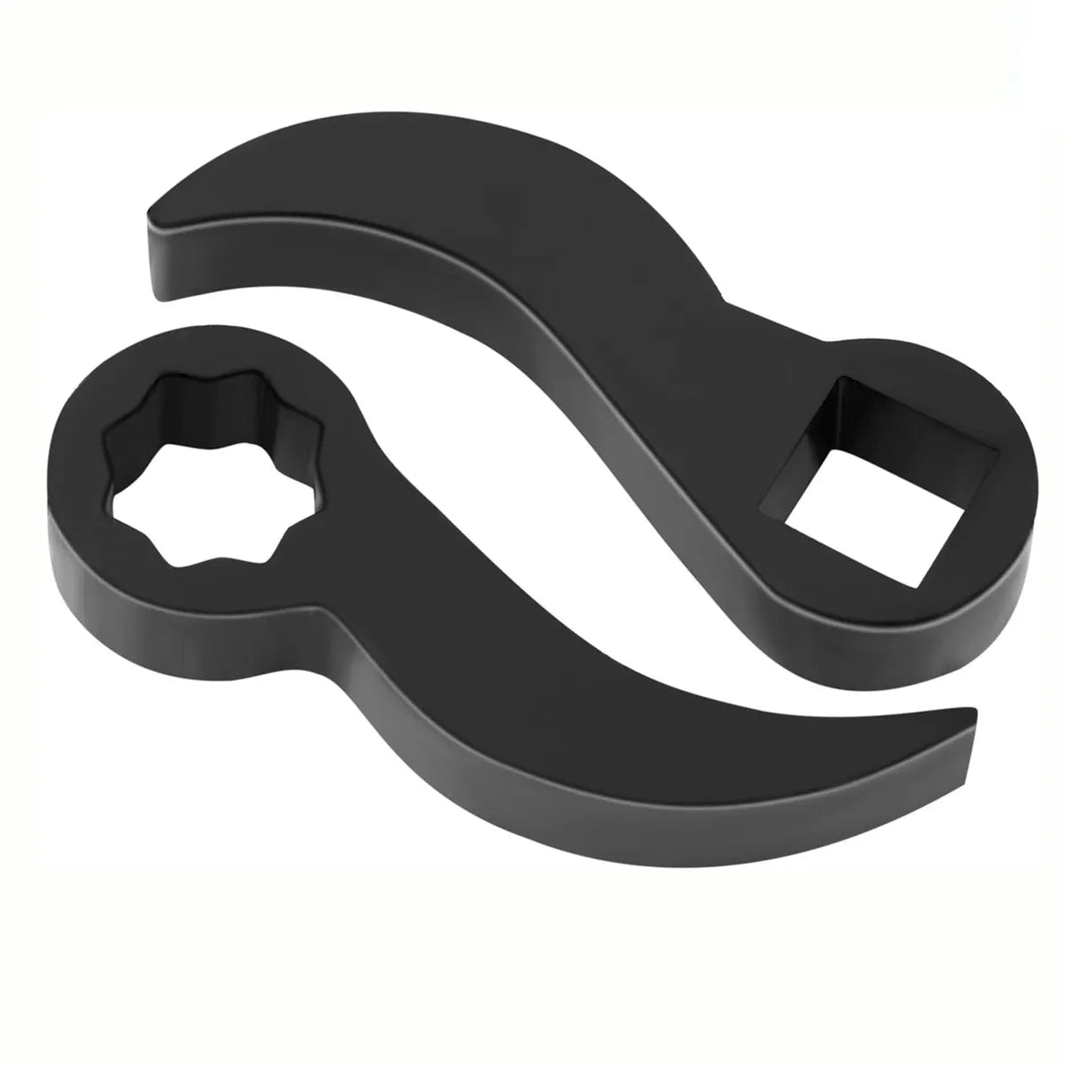 2Pcs Car Angle Type Half Axle Disassembly Tool Drive Pry bar Adapter