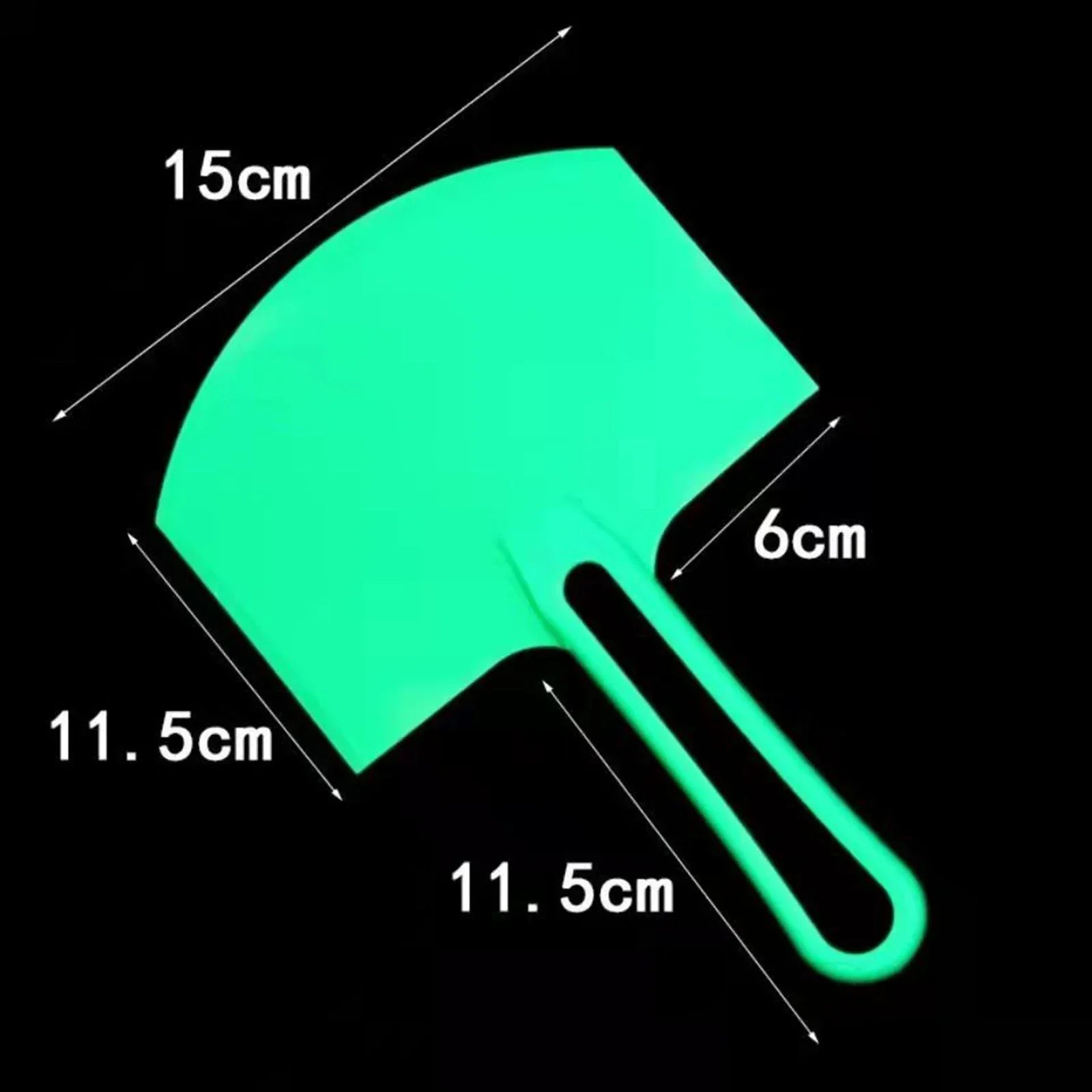 1Pc Curved Bucket Scoop Putty Knife Scraper Spackle Paint for Drywall