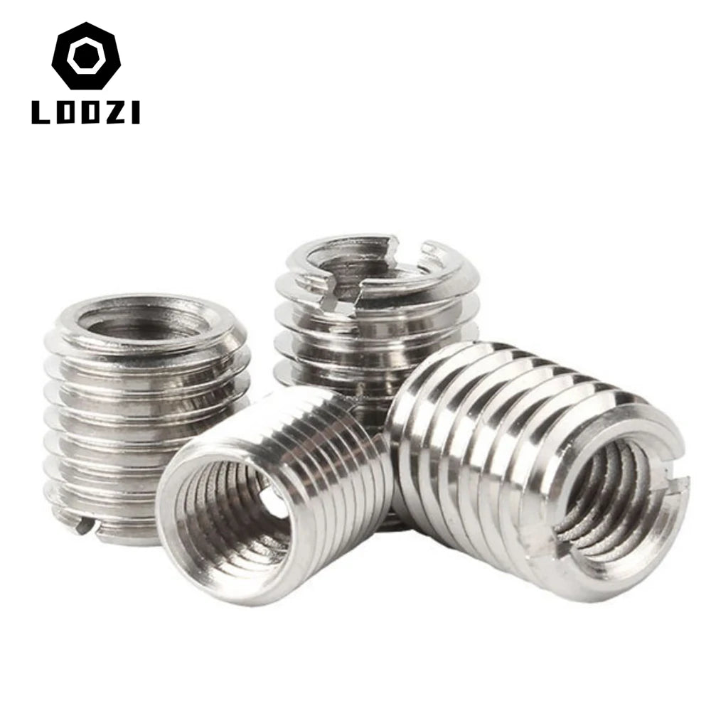 304 Stainless Steel Slotted Inside Outside Thread Adapter Screw