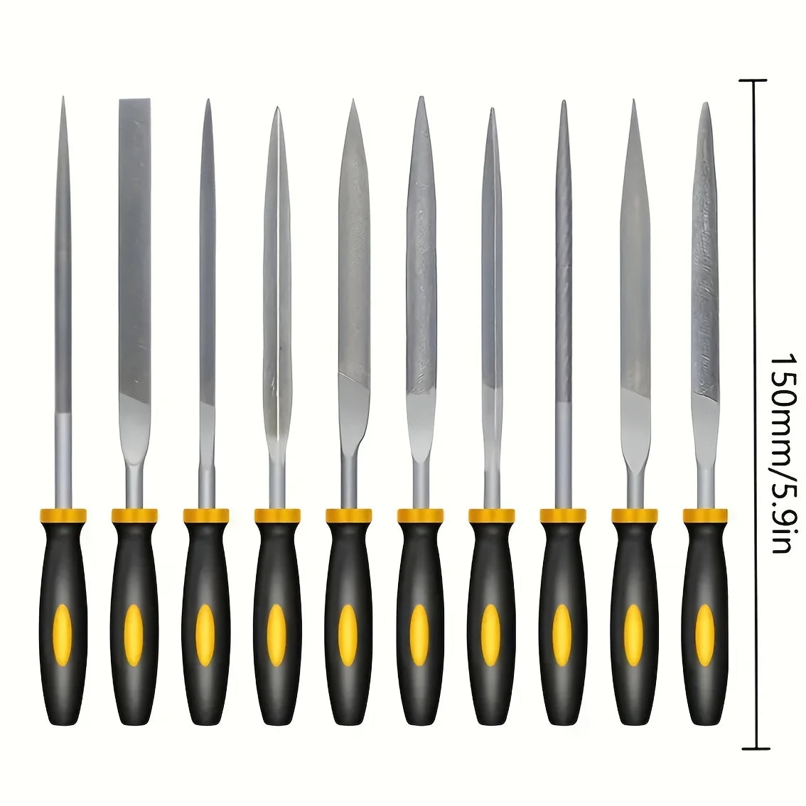 High-Carbon Steel Precise Needle File Set