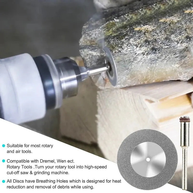 Diamond Cut-Off Disc – Mini Circular Saw Wheel for Stone, Glass & Ceramic